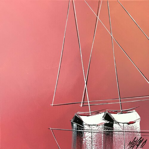 Romance... (Esprit voile 2021) von Olivier Messas, Malerei kaufen auf Singulart