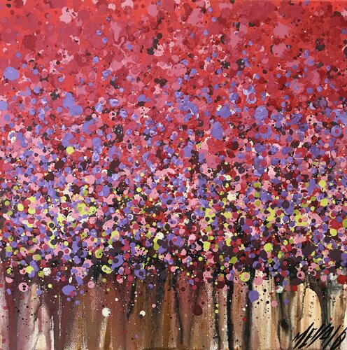 Le parfum des glycines... (Souvenirs du Sud 2021) von Olivier Messas, Malerei kaufen auf Singulart