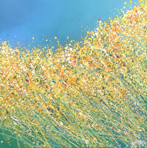 Le temps des boutons d’or... (2021) von Olivier Messas, Malerei kaufen auf Singulart