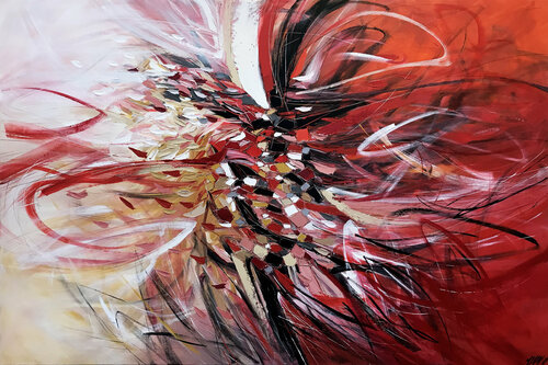 Renaissance... (Expression libre 2021) von Olivier Messas, Malerei kaufen auf Singulart