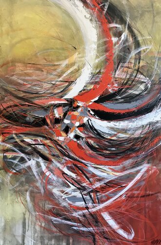 Jazz... (Expression libre 2021) von Olivier Messas, Malerei kaufen auf Singulart