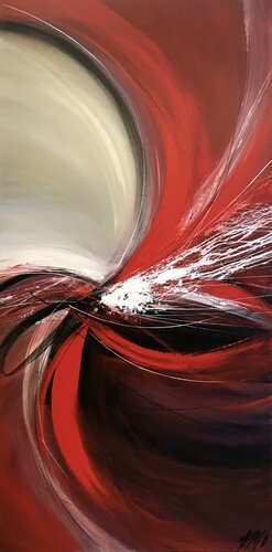 Tempérament de feu... I (Expression libre 2021) von Olivier Messas, Malerei kaufen auf Singulart