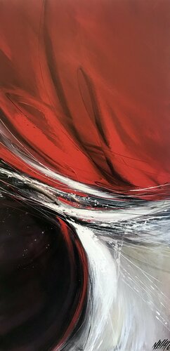 Tempérament de feu... II (Expression libre 2021) von Olivier Messas, Malerei kaufen auf Singulart