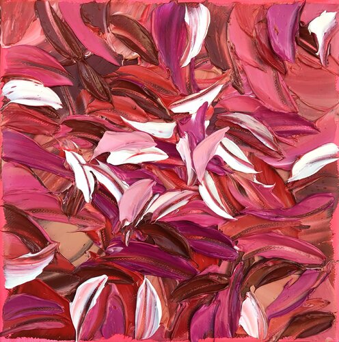 Kiss from a rose... II (Expression libre 2021) de Olivier Messas, Pintura a la venta en Singulart