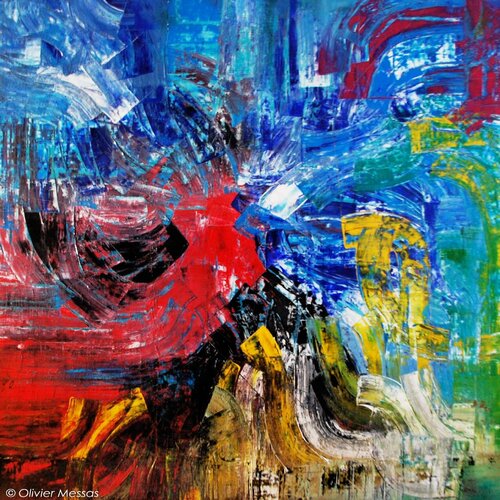 NEW-YORK... (2013) von Olivier Messas, Malerei kaufen auf Singulart