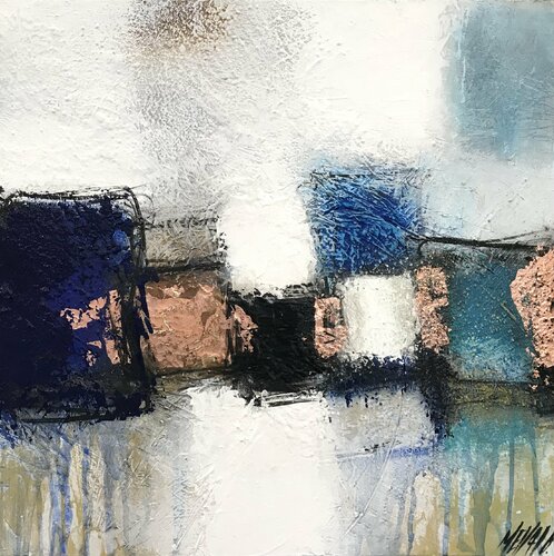 Méditation... (LA TÊTE DANS LES NUAGES 2021) by Olivier Messas, Painting for Sale on Singulart