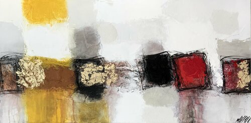 Crescendo... (LA TÊTE DANS LES NUAGES 2021) von Olivier Messas, Malerei kaufen auf Singulart