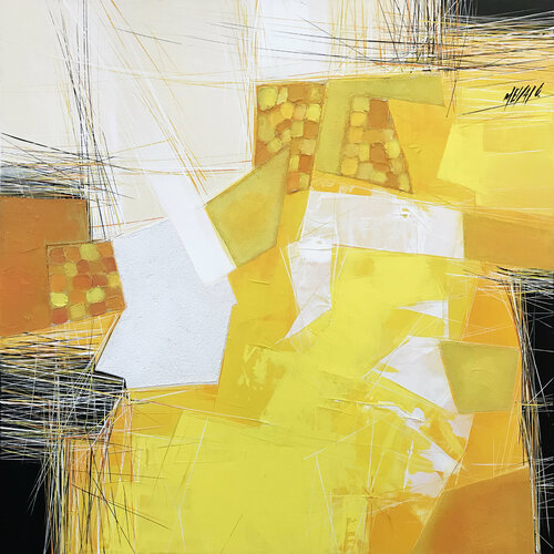 SEGOVIA... Voyage en Espagne... « Géométrie nomade 2021 » von Olivier Messas, Malerei kaufen auf Singulart