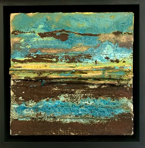 De rouille et d’oxydation... 003/5 (ATMOSPHÈRE 2017) di Olivier Messas, Pittura in vendita su Singulart