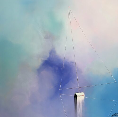 Seul en mer... (Esprit voile 2021) Olivier Messas