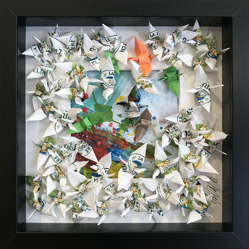 L’envolée… 013 (ORIGAMI 2021) Olivier Messas