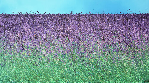 Le parfum des lavandes... (2021) de Olivier Messas, Pintura a la venta en Singulart