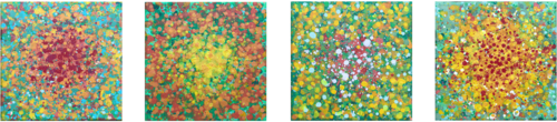 COMPOSITION XV - "Le temps des pissenlits..." (2021) van Olivier Messas, Schilderij te koop op Singulart