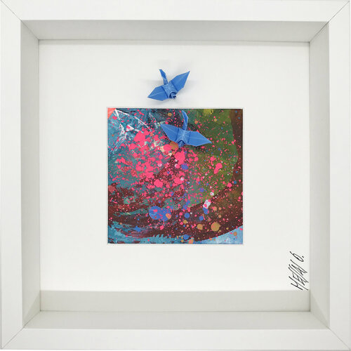 À deux... (ORIGAMI 2021) di Olivier Messas, Opera su carta in vendita su Singulart