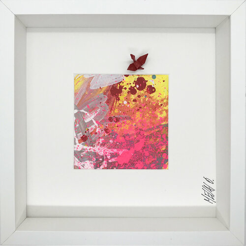 L'oiseau rouge... (ORIGAMI 2021) Olivier Messas