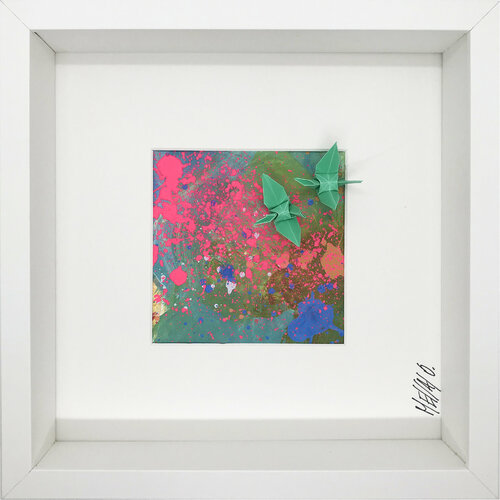 S'en aller à deux... (ORIGAMI 2021) di Olivier Messas, Opera su carta in vendita su Singulart