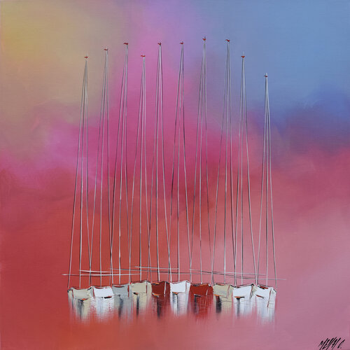 Éternité... (Esprit voile 2021) van Olivier Messas, Schilderij te koop op Singulart