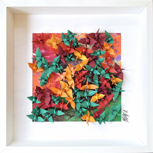 Liberté… (ORIGAMI 2022) van Olivier Messas, Werk op papier te koop op Singulart