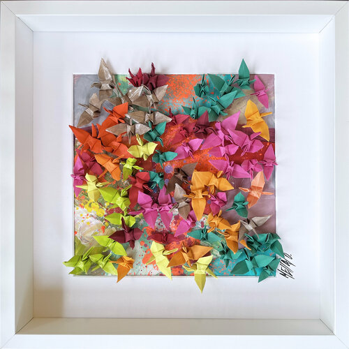 Liberté… II (ORIGAMI 2022) van Olivier Messas, Werk op papier te koop op Singulart