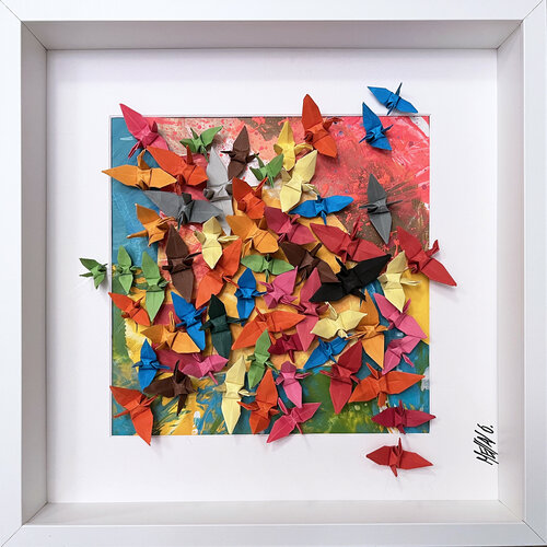 Jour de fête... (ORIGAMI 2022) van Olivier Messas, Werk op papier te koop op Singulart