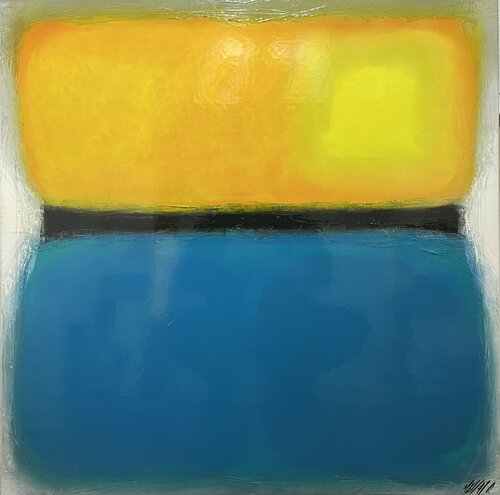 ALTIPLANO... « Géométrie nomade 2021 » van Olivier Messas, Schilderij te koop op Singulart