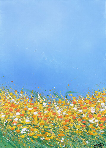 Nouveau départ...  (SOUVENIRS DU SUD 2022) van Olivier Messas, Schilderij te koop op Singulart