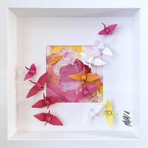 Nouveau départ... V (ORIGAMI 2022) di Olivier Messas, Opera su carta in vendita su Singulart