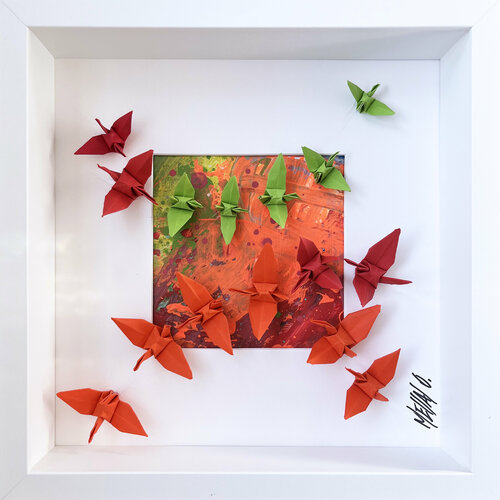 Nouveau départ... VII (ORIGAMI 2022) di Olivier Messas, Opera su carta in vendita su Singulart