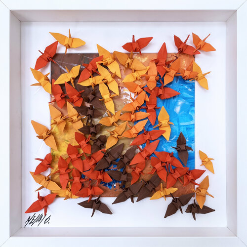 Les oiseaux du Paradis... (ORIGAMI 2022) Olivier Messas