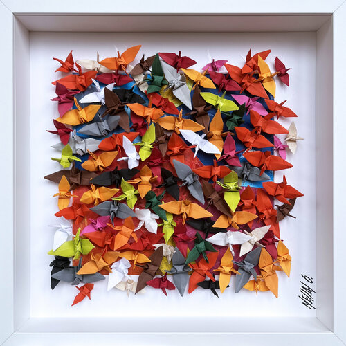 Diversité... (ORIGAMI 2022) di Olivier Messas, Opera su carta in vendita su Singulart