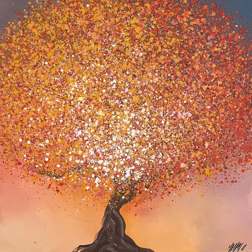 Soirée d’été...  (SOUVENIRS DU SUD 2022) van Olivier Messas, Schilderij te koop op Singulart