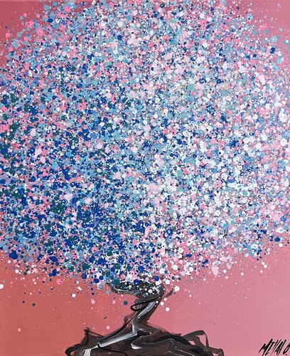 Sérénité...  (SOUVENIRS DU SUD 2022) van Olivier Messas, Schilderij te koop op Singulart