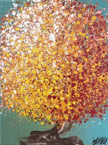 Vitalité... (Souvenirs du sud 2022) van Olivier Messas, Schilderij te koop op Singulart