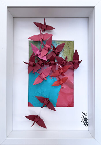 Romance... (ORIGAMI 2022) van Olivier Messas, Werk op papier te koop op Singulart