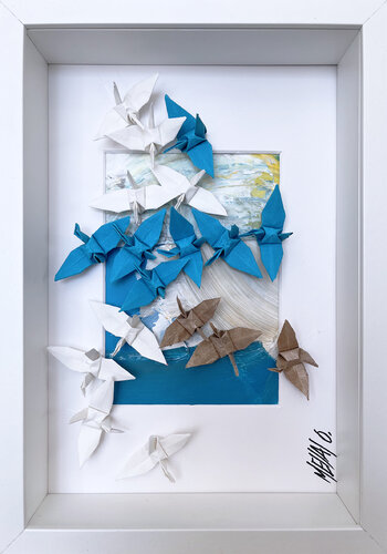 Voyage... (ORIGAMI 2022) van Olivier Messas, Werk op papier te koop op Singulart