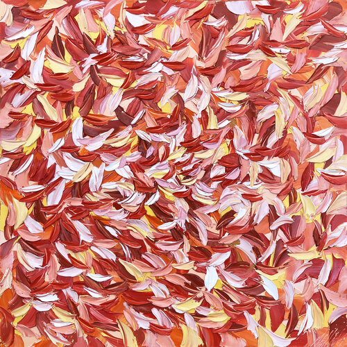 Souffle amoureux... (Expression libre 2022) van Olivier Messas, Schilderij te koop op Singulart