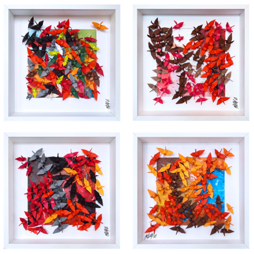 COMPOSITION XII (ORIGAMI 2022) van Olivier Messas, Werk op papier te koop op Singulart