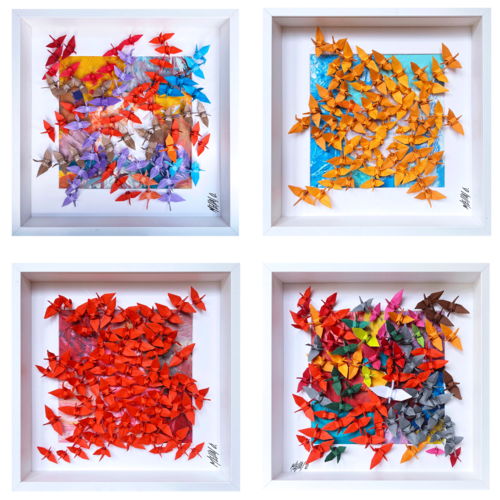 COMPOSITION XIII (ORIGAMI 2022) van Olivier Messas, Werk op papier te koop op Singulart
