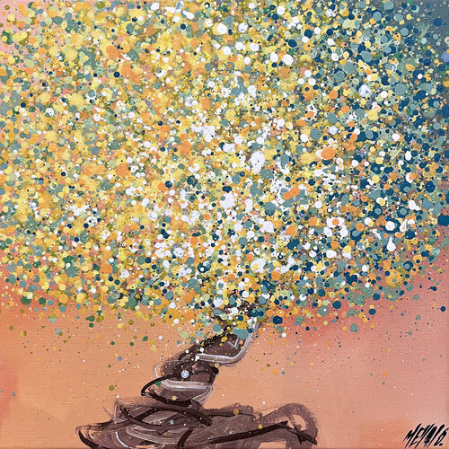Vive le printemps... (Souvenirs du sud 2022) van Olivier Messas, Schilderij te koop op Singulart
