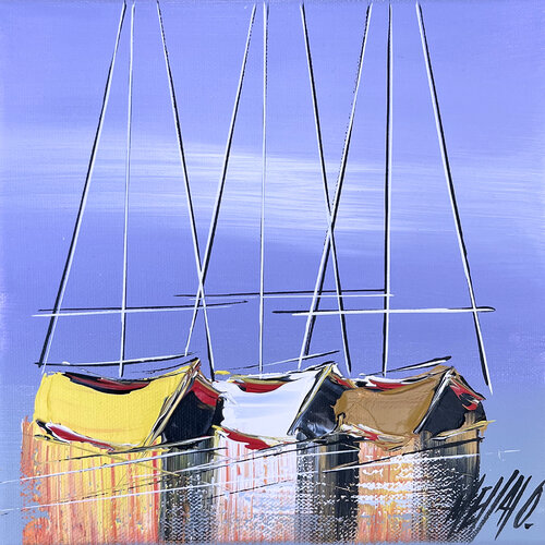 Les 3 petits voiliers... (Esprit voile 2022) Olivier Messas