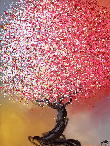 Passion...  (SOUVENIRS DU SUD 2022) van Olivier Messas, Schilderij te koop op Singulart