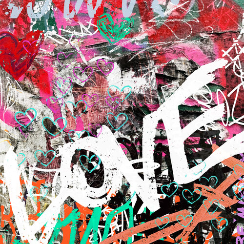 LOVE in white.. (STREET 2022) von Olivier Messas, Fotografie kaufen auf Singulart