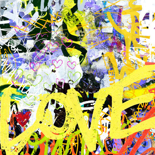 LOVE in yellow.. (STREET 2022) von Olivier Messas, Fotografie kaufen auf Singulart