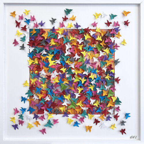 Des papillons dans le ventre...  (ORIGAMI 2022) Olivier Messas