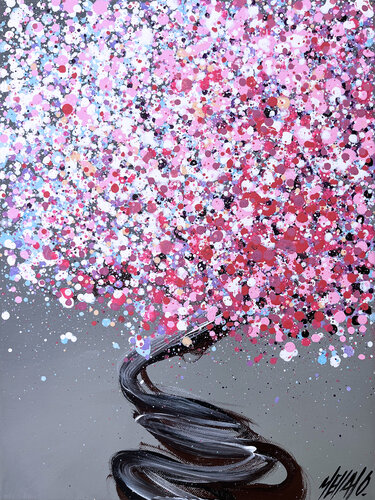 Sous le cerisier... (Souvenirs du sud 2022) van Olivier Messas, Schilderij te koop op Singulart