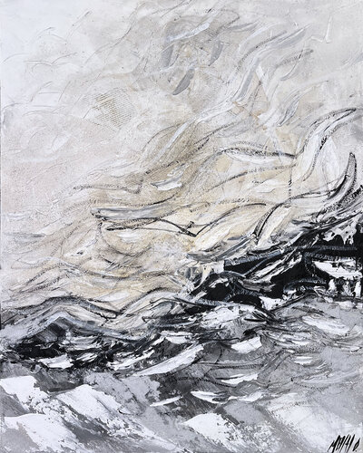 Battement d'ailes.. (2022) von Olivier Messas, Malerei kaufen auf Singulart