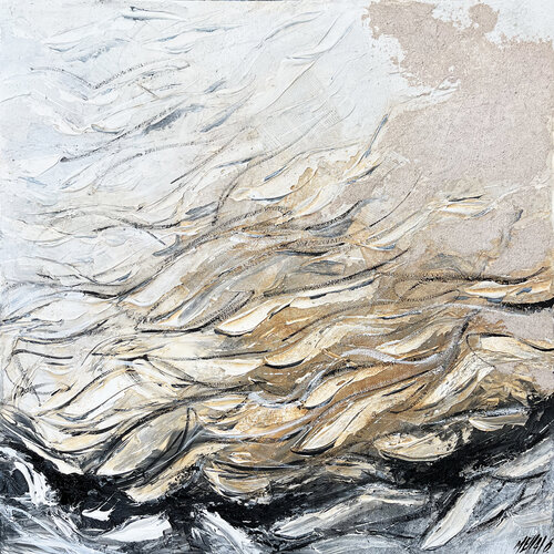 L'envol.. (PAYSAGE ABSTRAIT 2022) de Olivier Messas, Pintura a la venta en Singulart