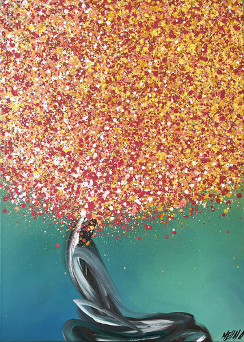 Vivacité...  (SOUVENIRS DU SUD 2022) van Olivier Messas, Schilderij te koop op Singulart