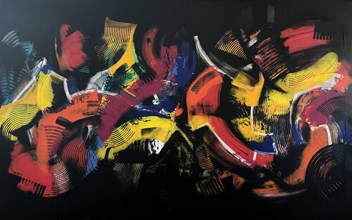 Énergie de rue... (2012) von Olivier Messas, Malerei kaufen auf Singulart