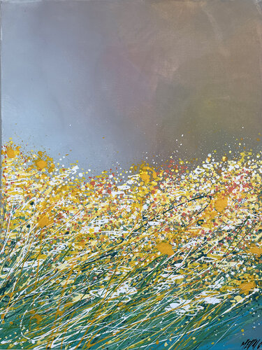 Fleurs des champs...  (SOUVENIRS DU SUD 2022) van Olivier Messas, Schilderij te koop op Singulart